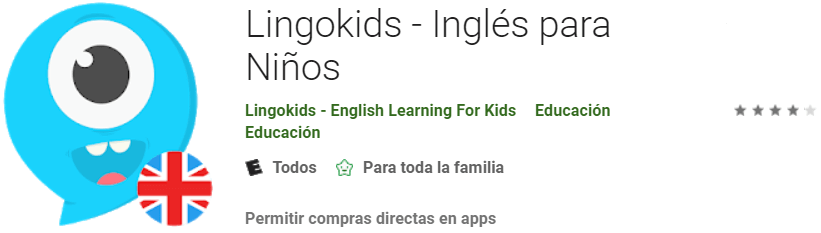 descargar LingoKids para que los niños aprendan ingles