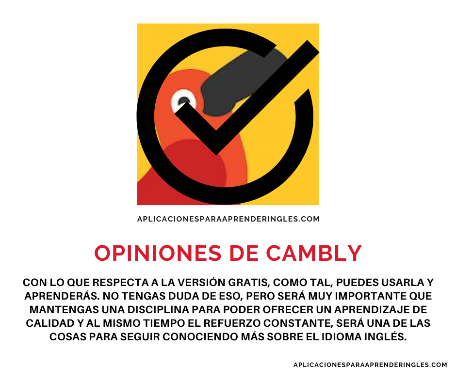 Opiniones de cambly